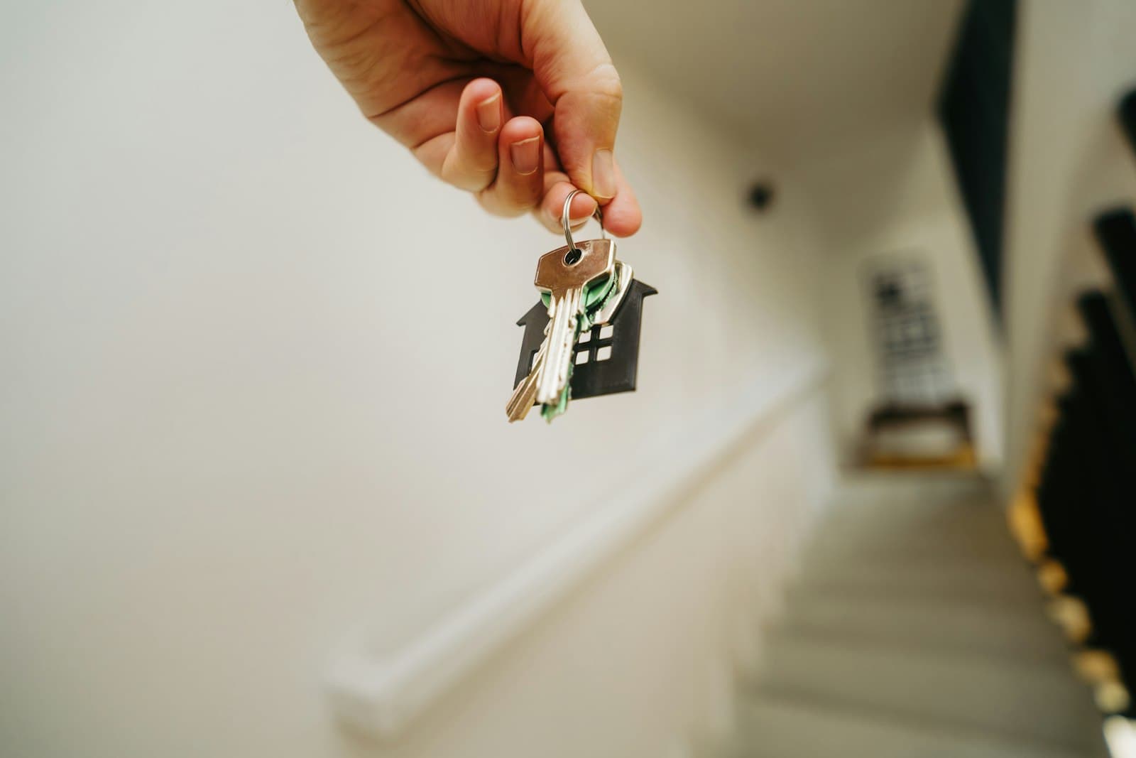 A set of keys resting in an open hand